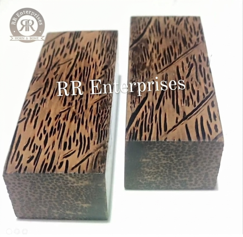 Black Palm Wood Blocks