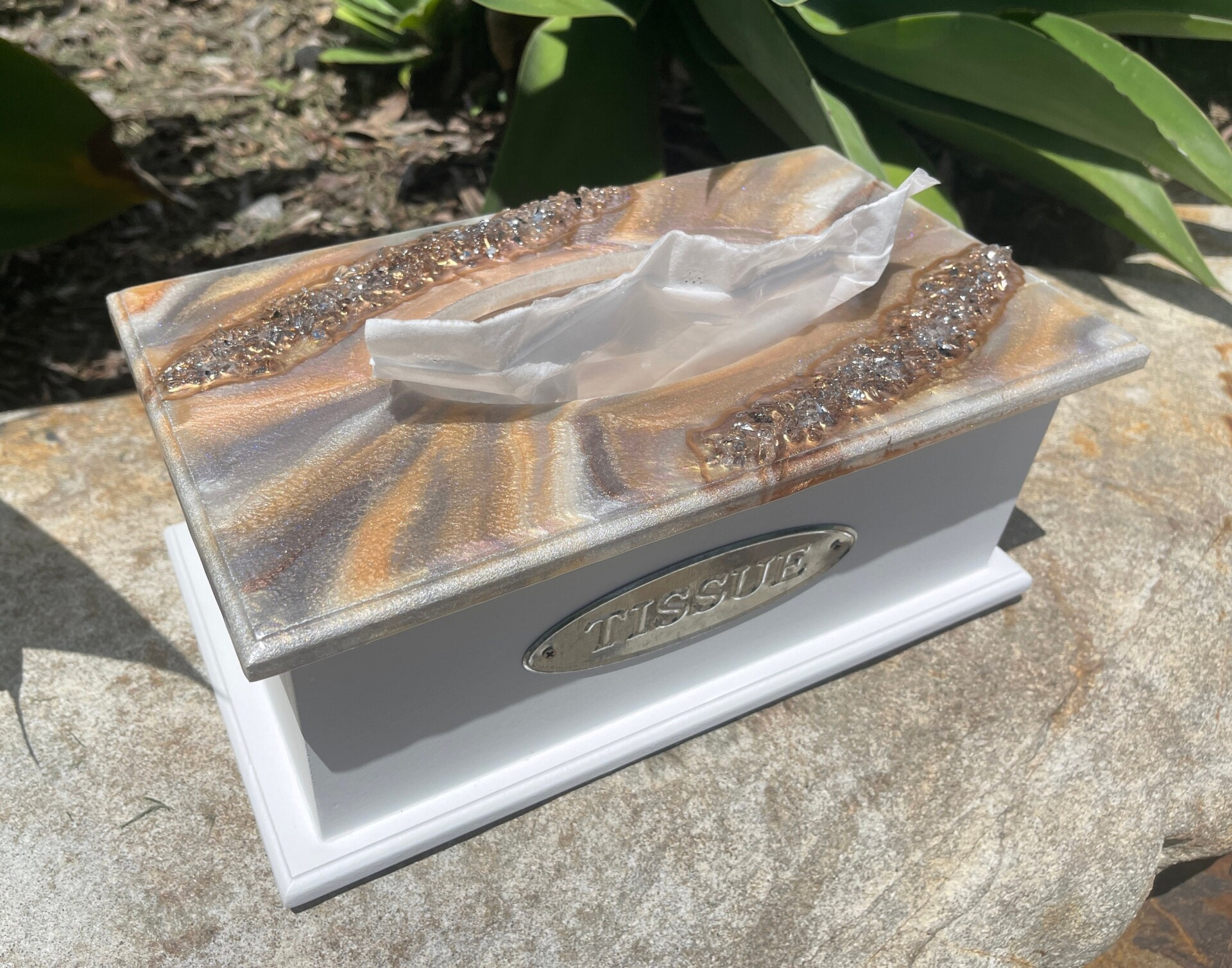 Resin Tissue Box